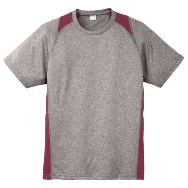 Heather Colorblock Contender  Tee Thumbnail