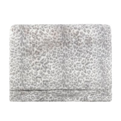 Grey Leapord Throw, Saranoni Thumbnail