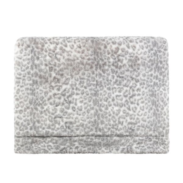 Grey Leapord Throw, Saranoni Thumbnail