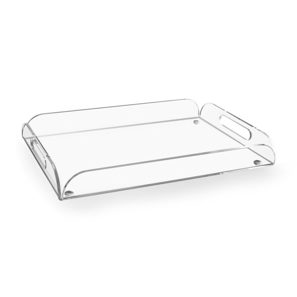 Acrylic Rectangle Handle Tray Thumbnail