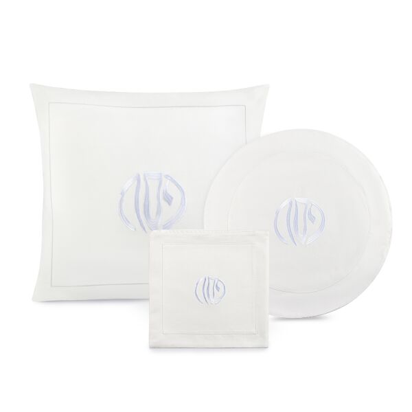 Pesach Set, White Suede Thumbnail