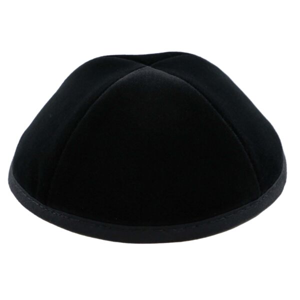 Black Velvet Yarmulka Thumbnail