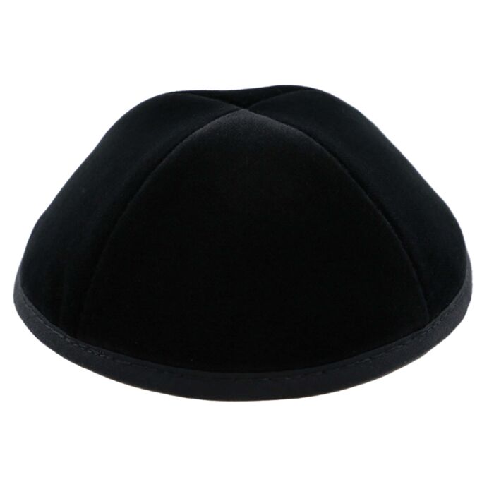 Black Velvet Yarmulka Thumbnail