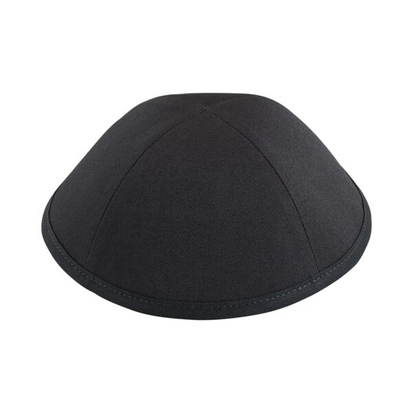 Black Cotton Yarmulka Thumbnail