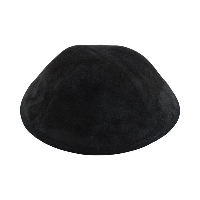 Black Suede Yarmulka Thumbnail