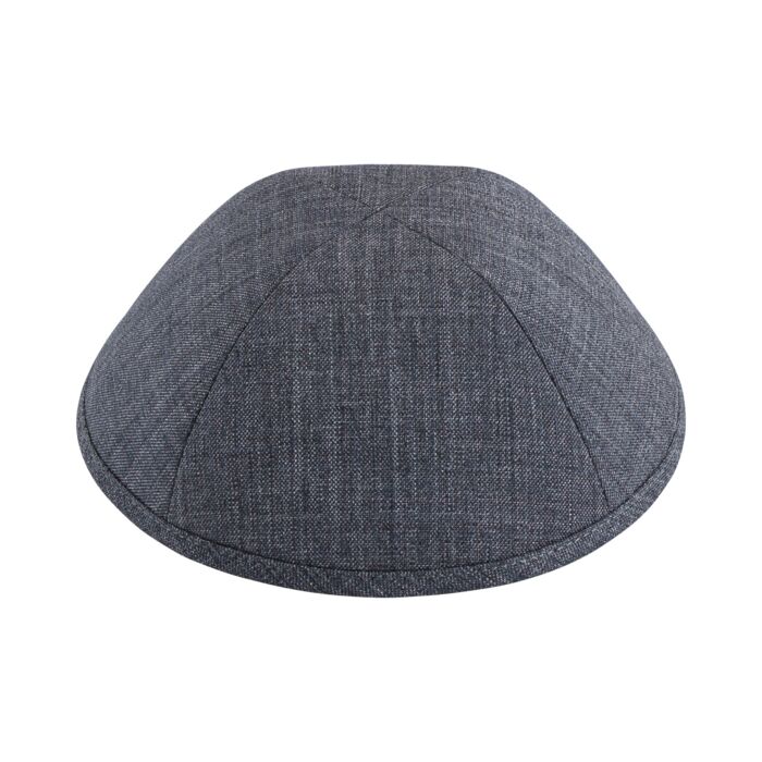 Light Grey Heather Suit Yarmulka Thumbnail