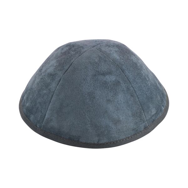 Slate Suede Yarmulka Thumbnail
