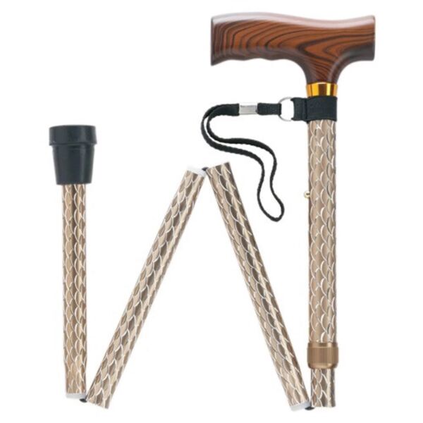 Adjustable Aluminum Folding Cane, Harvy  Thumbnail