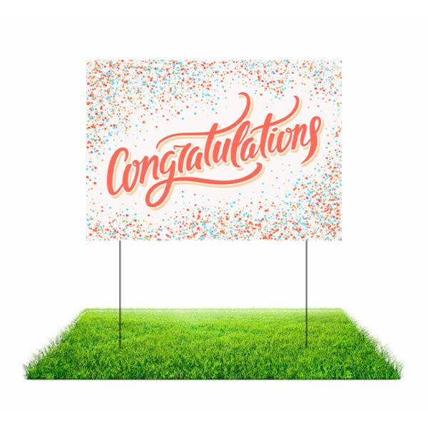 Congratulations Lawn Sign Thumbnail