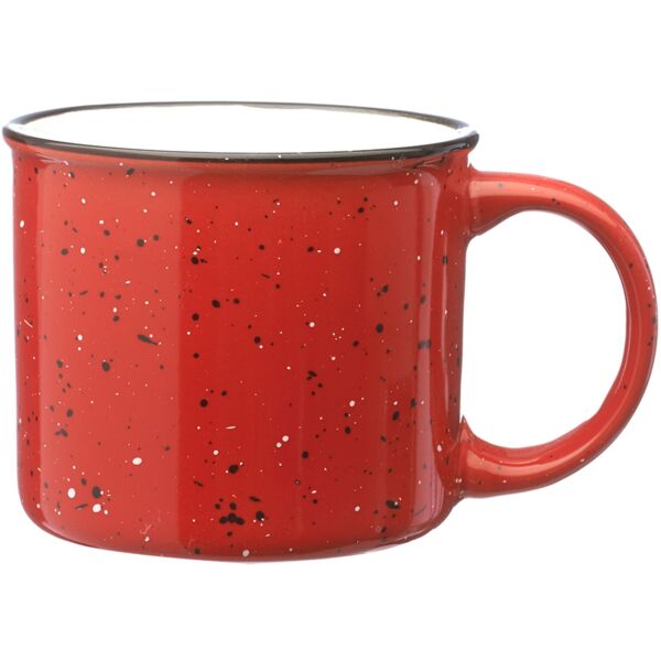 Classic Campfire Coffee Mug 13 Oz. Speckled Ceramic Mugs Thumbnail