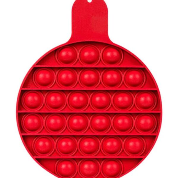 Round Fiddle Popper Silicone Sensory Toy Thumbnail