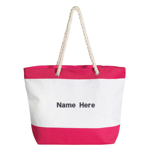 Jumbo Striped Pool Bag Thumbnail