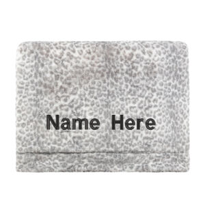 Grey Leapord Throw, Saranoni Thumbnail