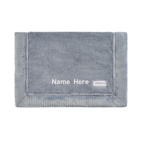 Saranoni Lush MINI Baby Blanket With Border Thumbnail