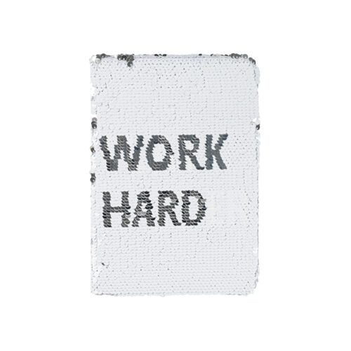 Sequin Swipe Notebook, Mud pie Thumbnail