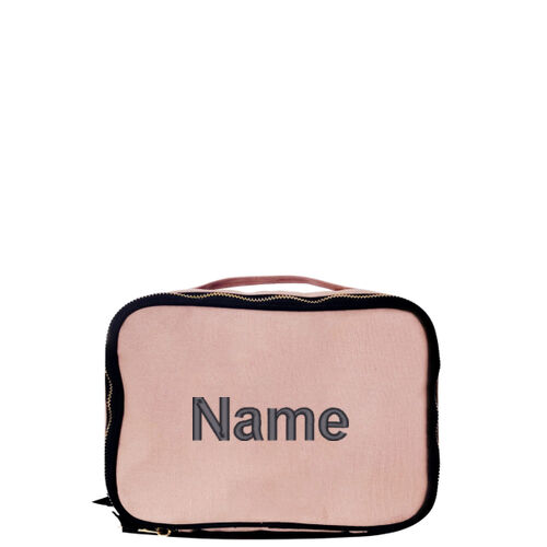 Pink Double Toiletry/Beauty Case Thumbnail