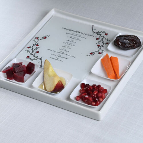 Set of 4 Acrylic Simanim Card Thumbnail