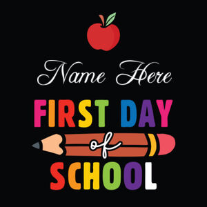 First & Last Day of School Sign Design 1 Thumbnail