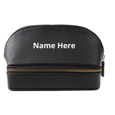 Leather Cosmetics/Jewelry Case Thumbnail