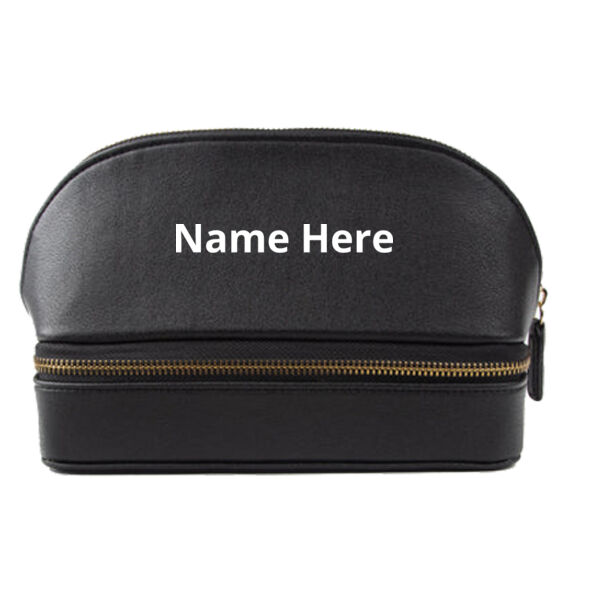 Leather Cosmetics/Jewelry Case Thumbnail