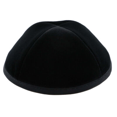 Black Velvet Yarmulka Thumbnail