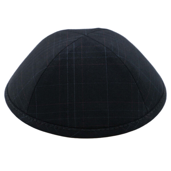 Black Plaid Suit Yarmulka Thumbnail