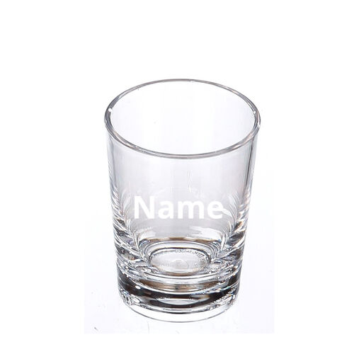 Acrylic Short Shot Glass, Set of 2 Thumbnail