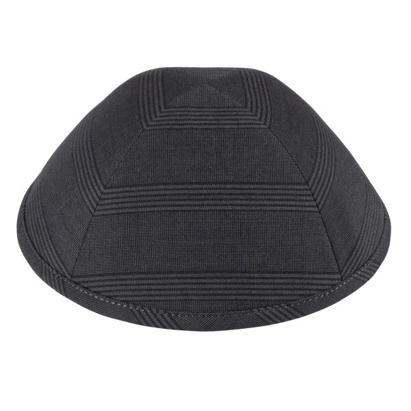 Grey Plaid Suit Yarmulka Thumbnail