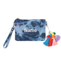 Denim Side Bag with Tassle, Bari Lynn Thumbnail