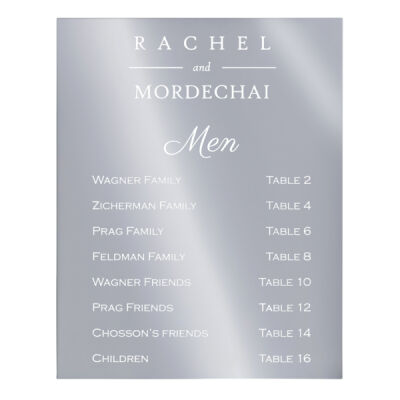 Acrylic Mirror Simcha Sign Thumbnail