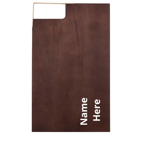 Wooden Board Gold Brass Handle  Thumbnail