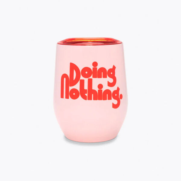  Doing Nothing  Stainless Steel Cup Glass with Lid, Bando  Thumbnail