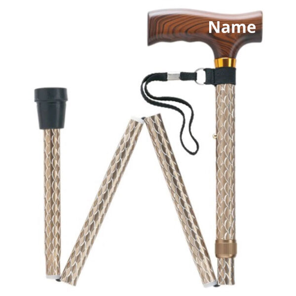 Adjustable Aluminum Folding Cane, Harvy  Thumbnail