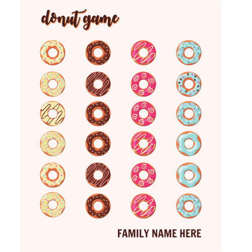 Donut Twister Chanukah Game Thumbnail