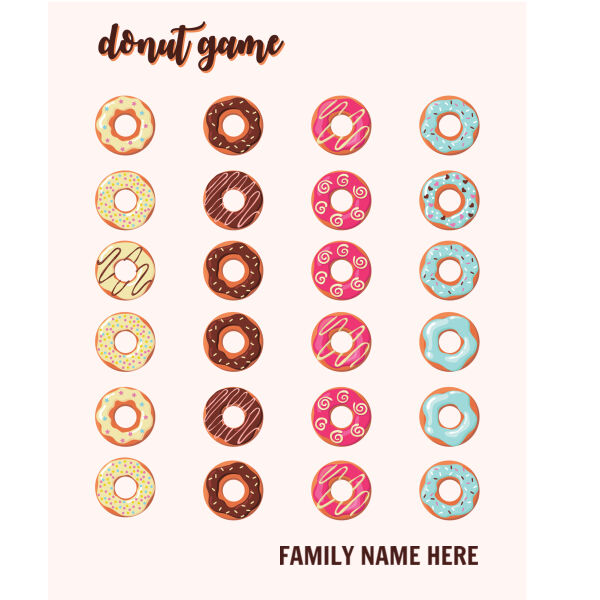 Donut Twister Chanukah Game Thumbnail