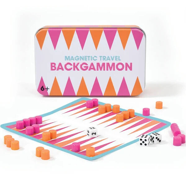 Magnetic Backgammon Set with Travel Tin Thumbnail
