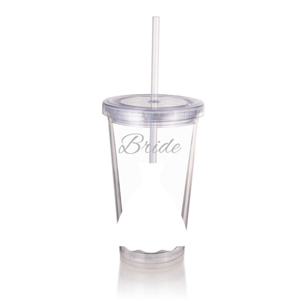 Bride Tumbler with Gown Thumbnail