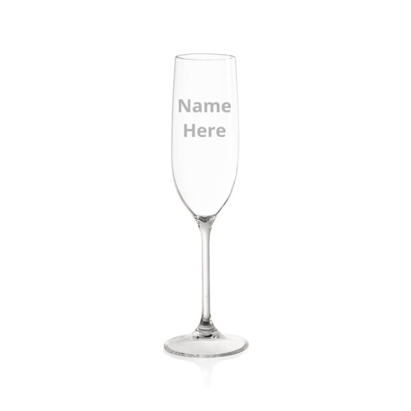 Glass Champagne Glasses Set of 2  Thumbnail