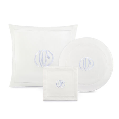 Pesach Set, White Suede Thumbnail